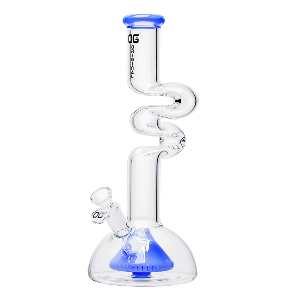 12" 5mm OG Original Twisted Dome Percolator Bong