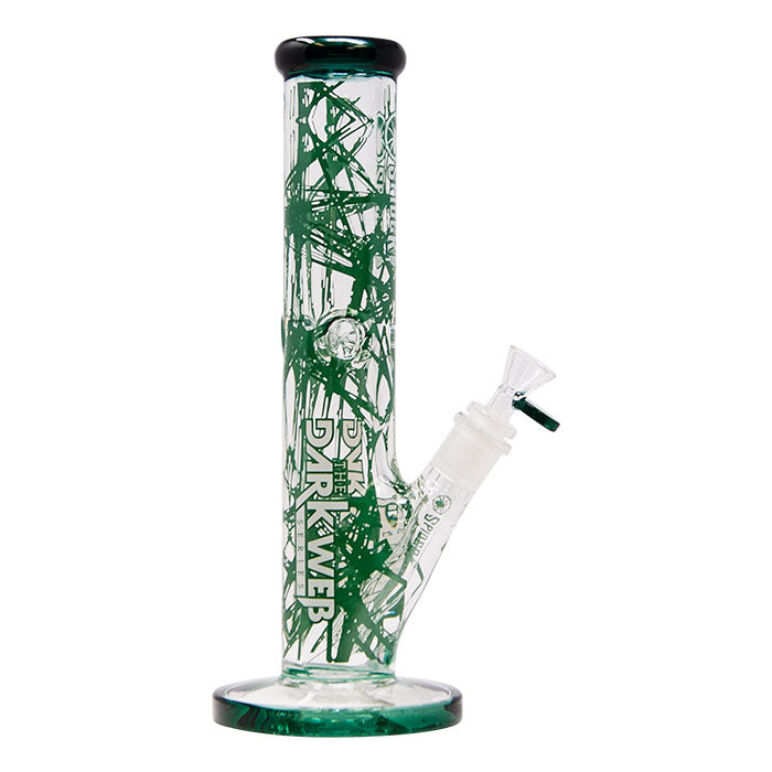 Darkweb Series 12" Spider Straight Bong
