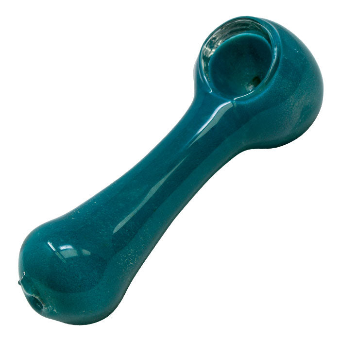 Hand Crafted Inside Out Frit Work Glass Pipe 4 Inches