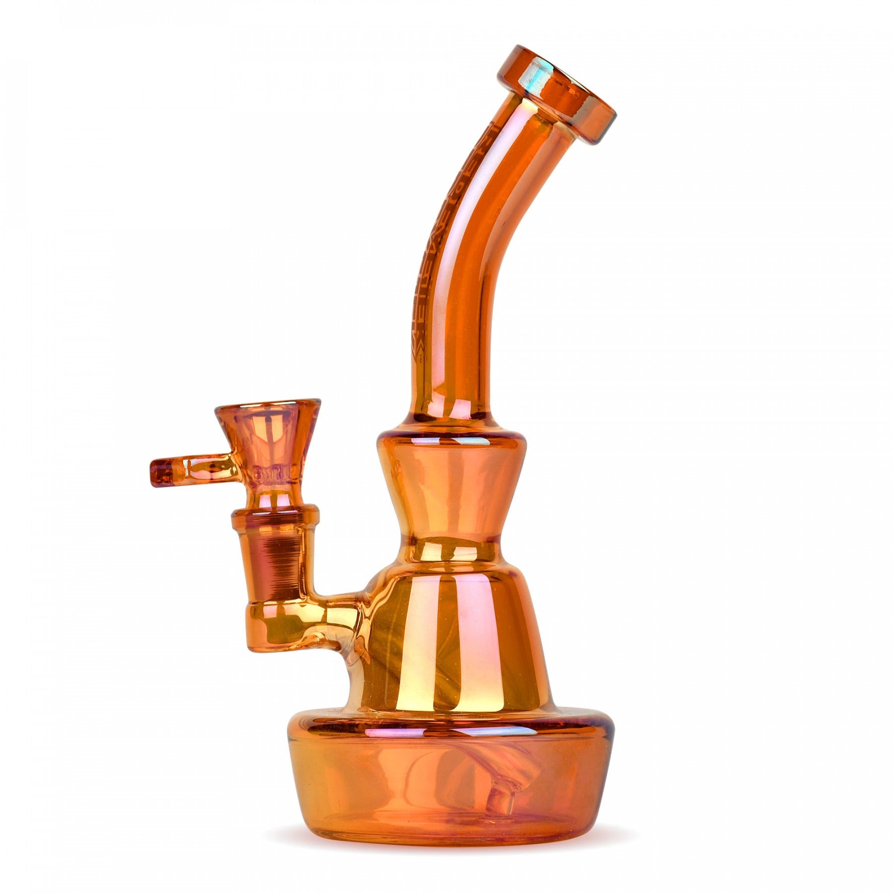 8″ Metallic Terminator Finish Bubbler W/Direct Inject Perc