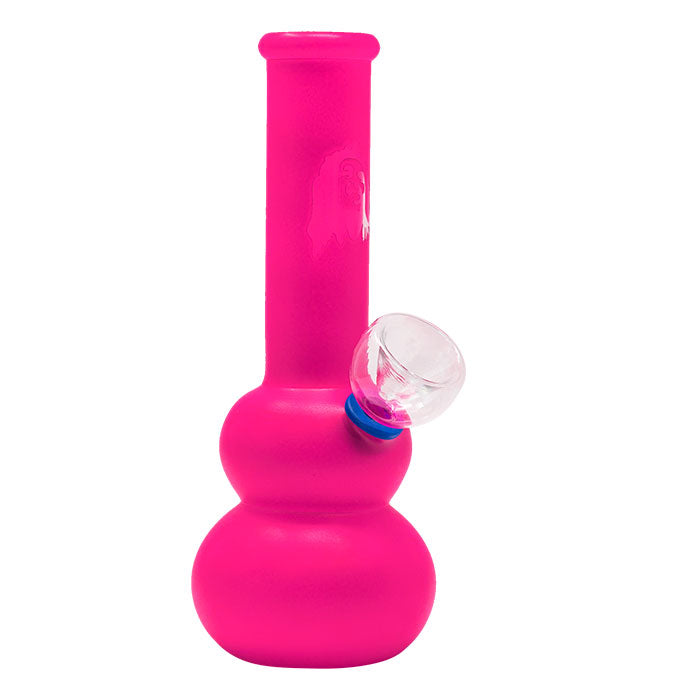 Frosted Color Glass Bong 7 Inches