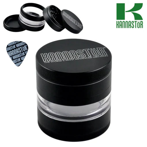 Kannastor Solid Top & Jar Body 4-Piece 2.5"