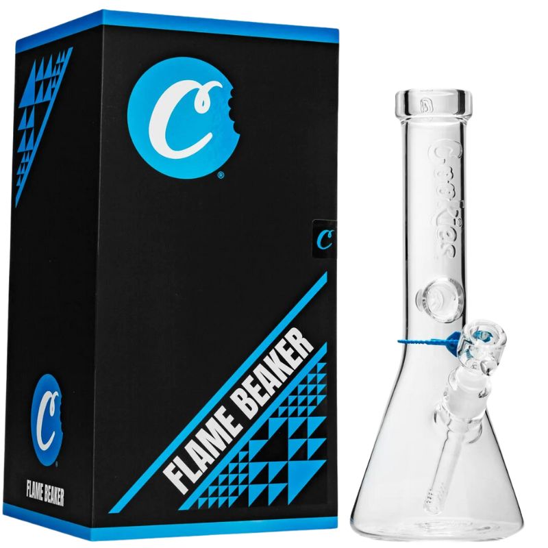 Flame Beaker 13" Glass Bong