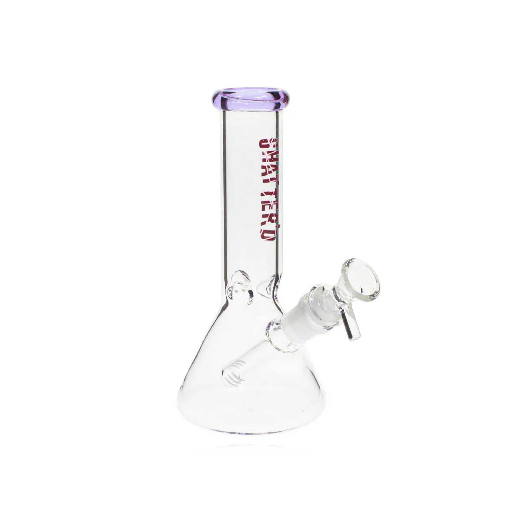 Shattered Basic Beaker Bong 8"