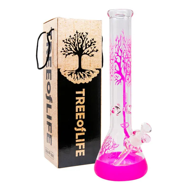 16" 9mm Tree Of Life Beaker Bong