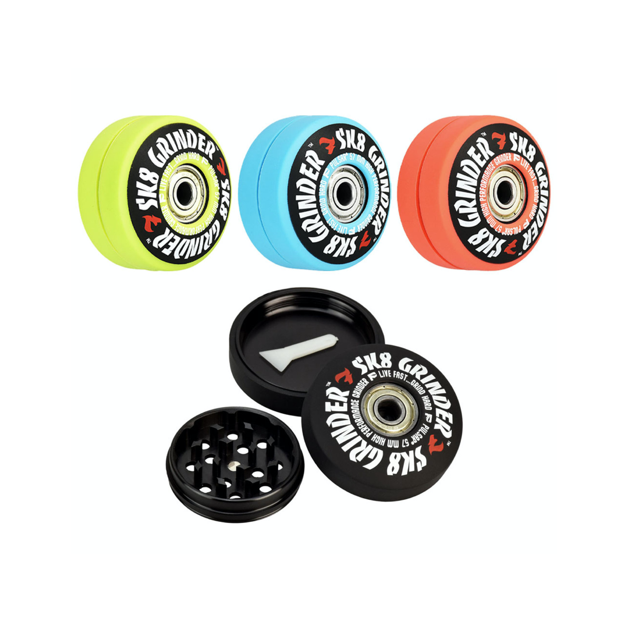 Pulsar 3-Piece SK8 Grinder