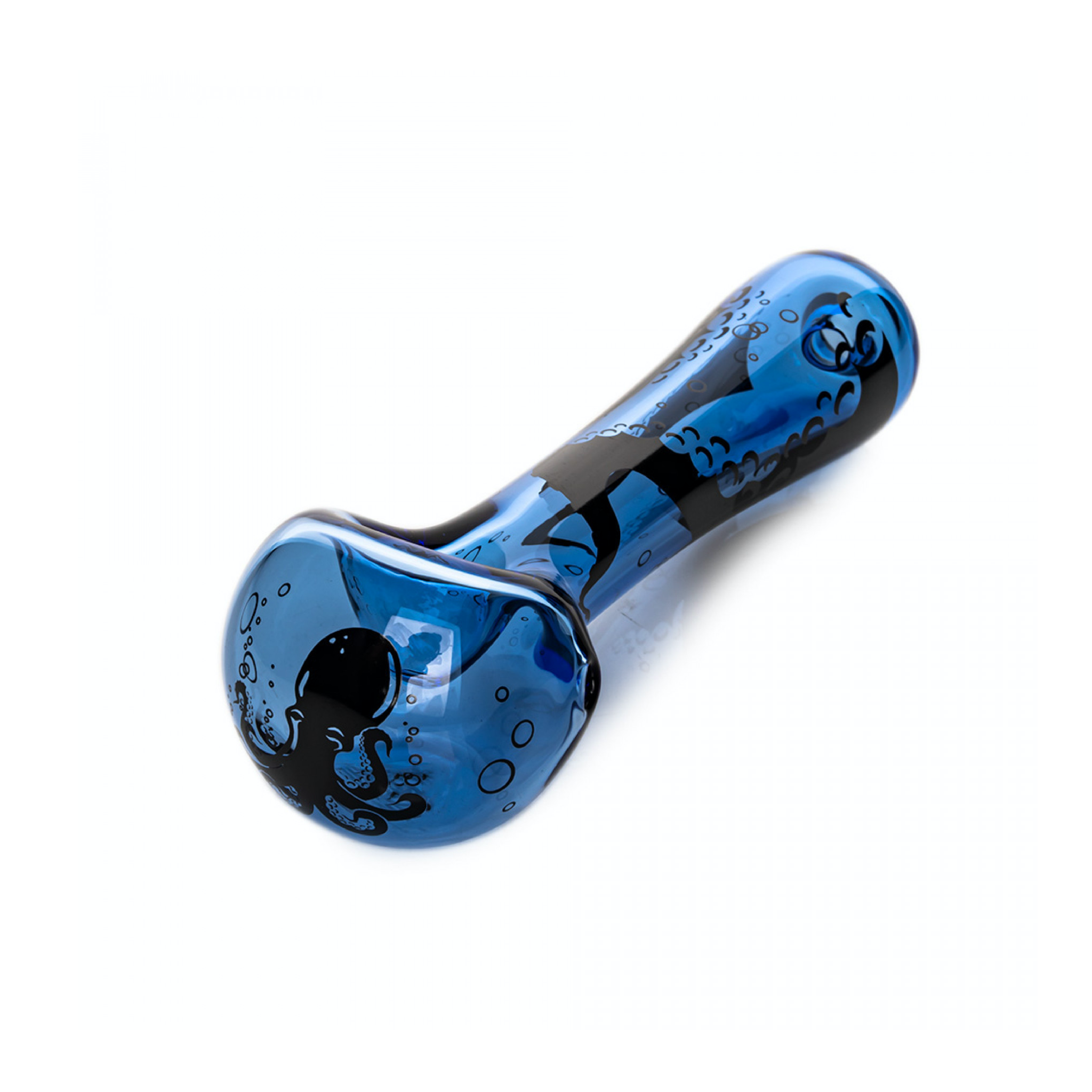 Blue Octopus Spoon Hand Pipe