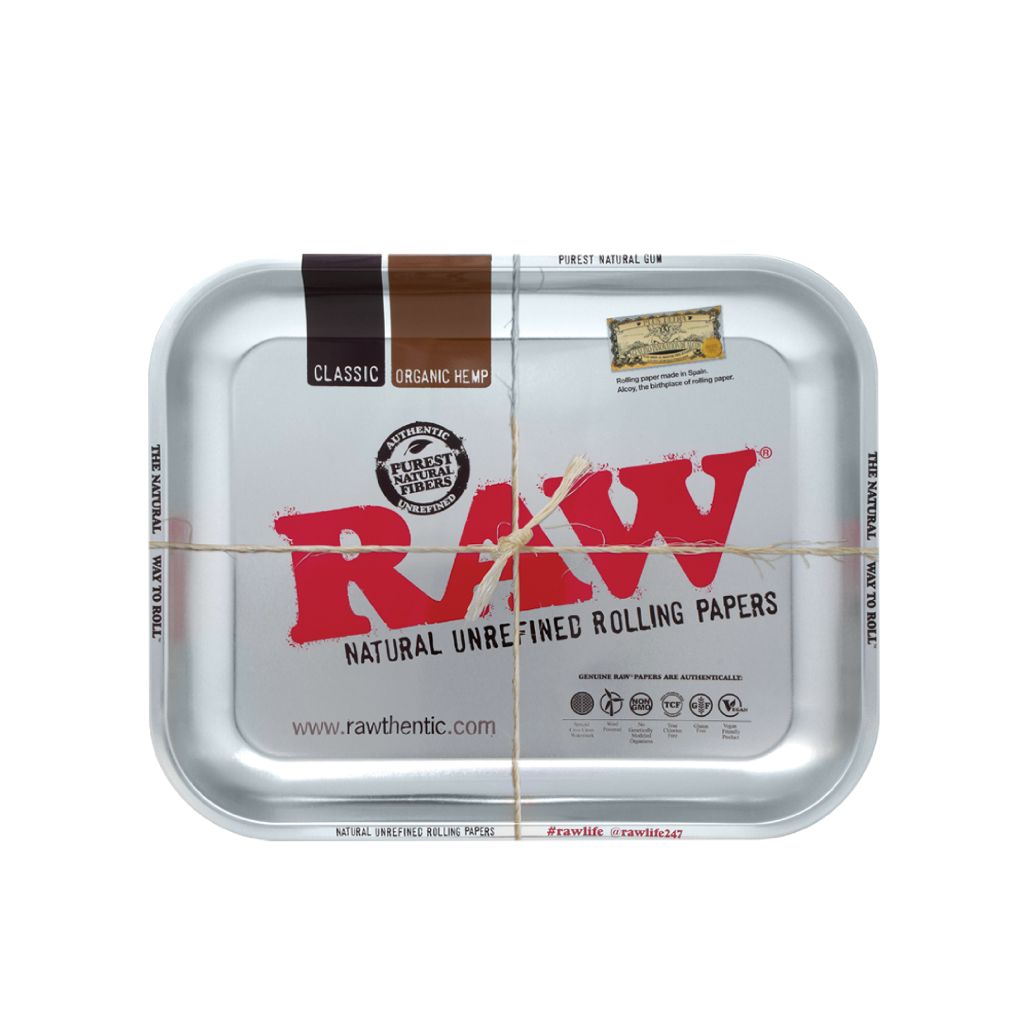 Raw Silver Tray (Large)