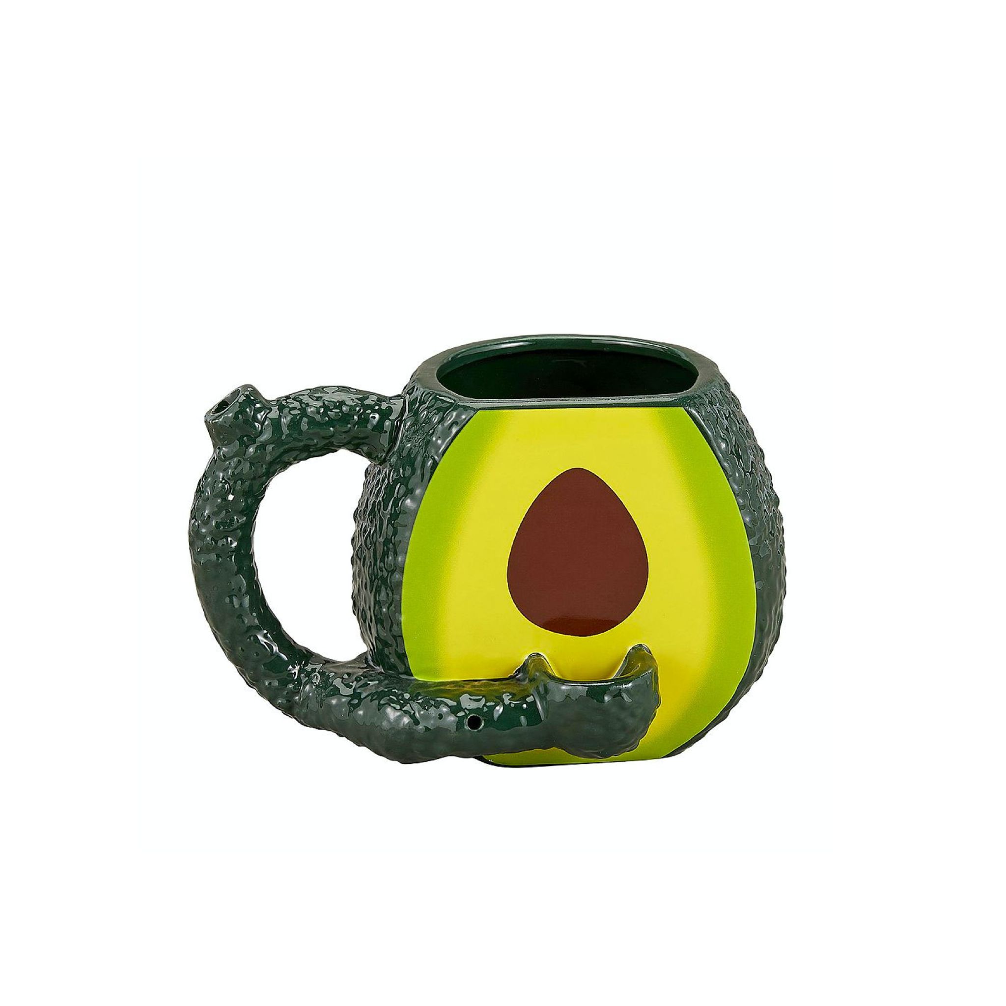 Ceramic Avocado Mug Pipe