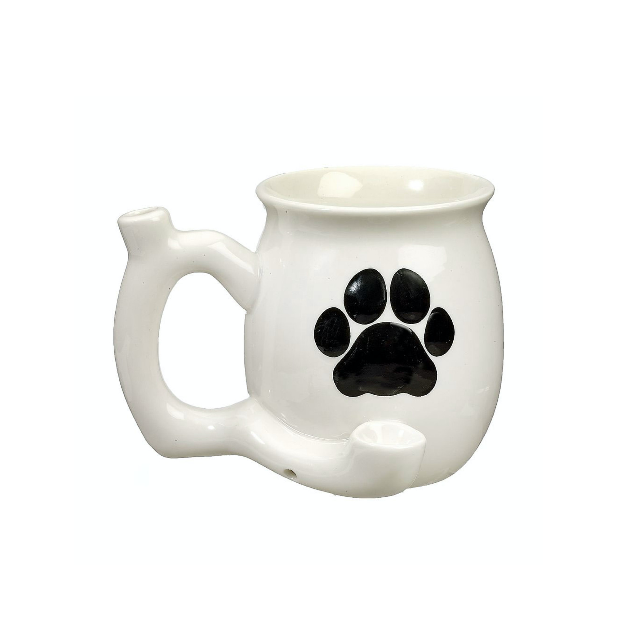 Ceramic Dog Paw Mug Pipe