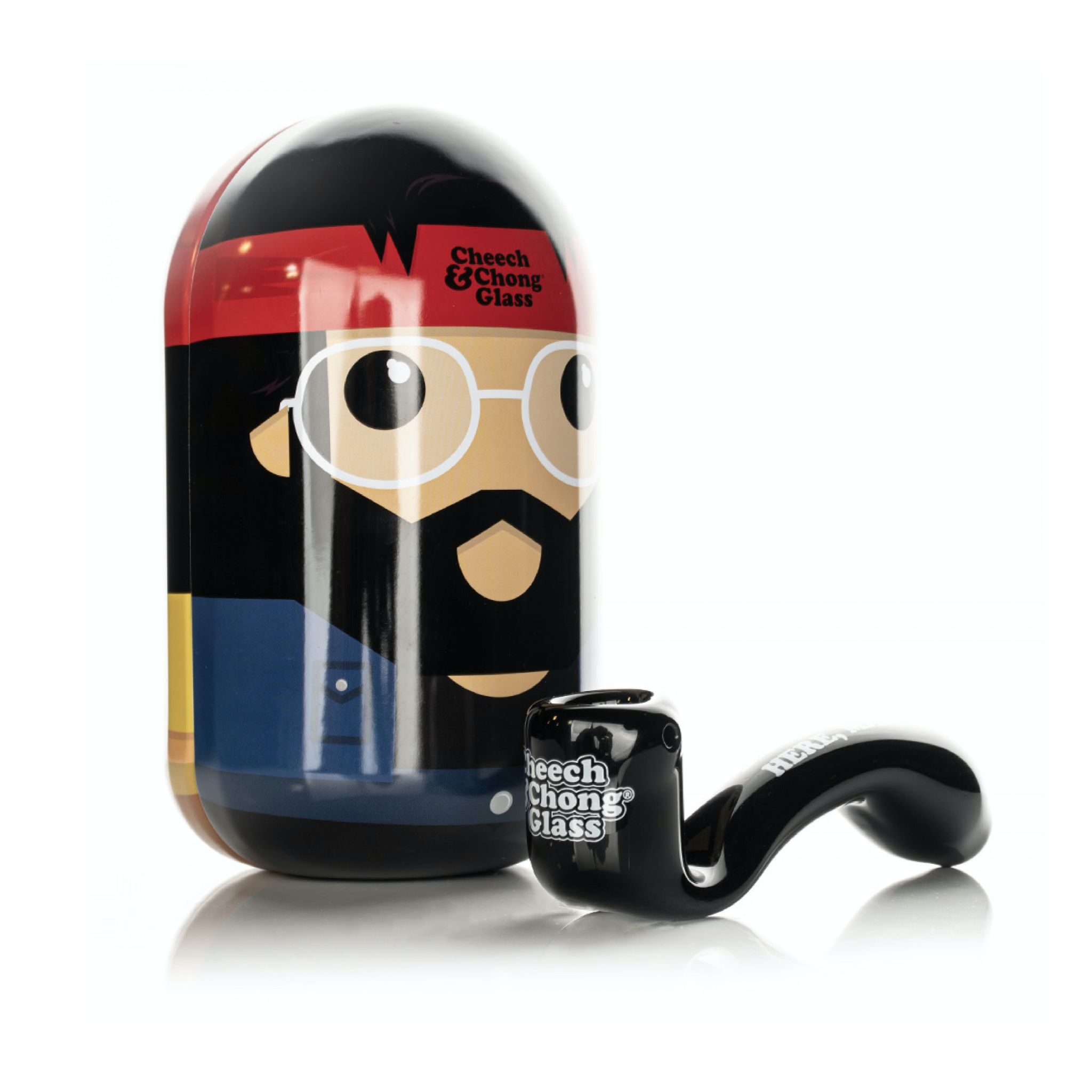 Dave's Not Here, Man Sherlock Hand Pipe in Collectible Tin (Limited Edition)