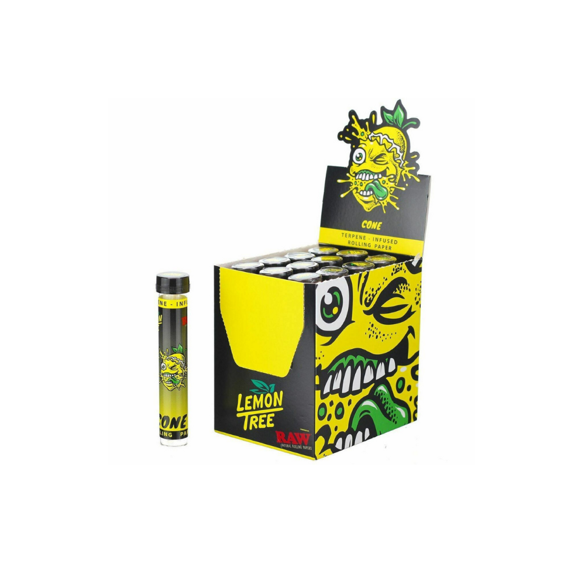 RAW x Orchard Lemon Tree Terpene Infused Pre-Rolled Cone - King Size