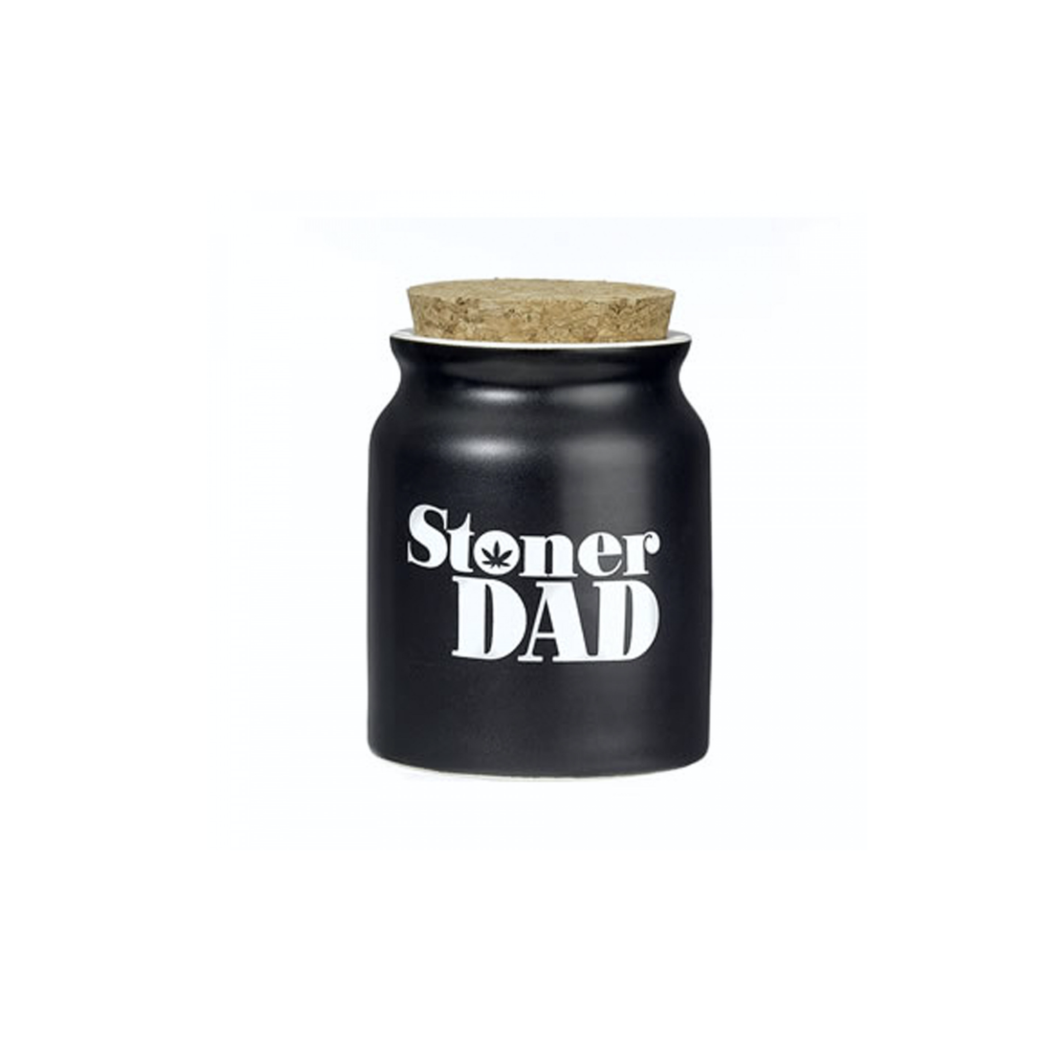 Stoner Dad Ceramic Stash Jar
