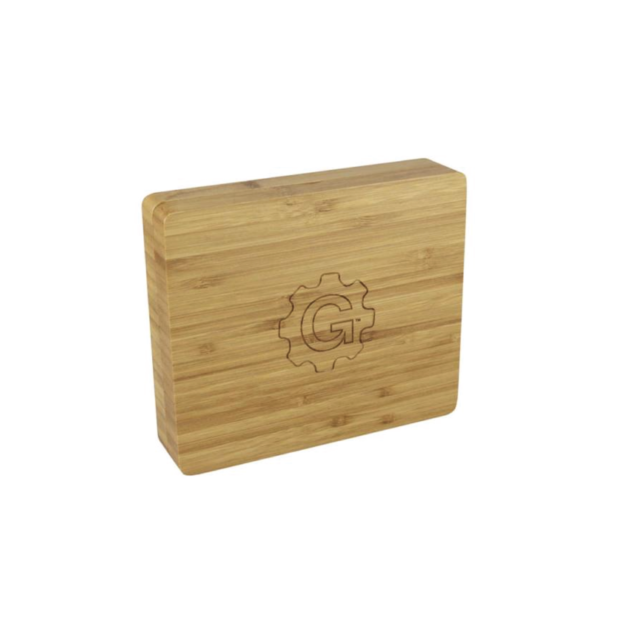 Bamboo 2-Piece Rolling & Storage Box